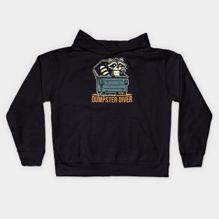 Professional Dumpster Diver Kids Hoodie